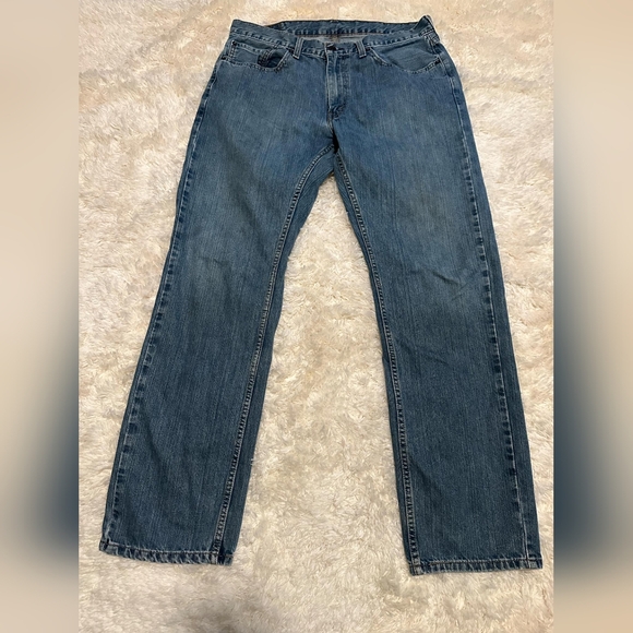 LEVI'S 559 Regular Fit Straight Leg Medium Wash Mens Denim Jean Sz. 36x34 - Picture 3 of 7